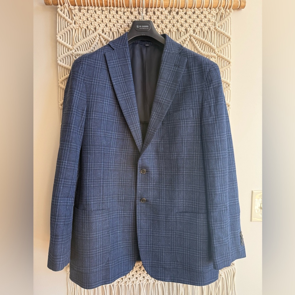 Jos. A. Bank Linen Cotton Blend Blazer - 44R